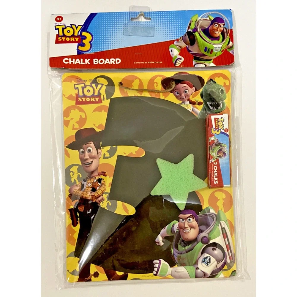 Disney MY FRIENDS TIGGER & POOH, CARS‎ SMOKIN DRIFT, & TOY STORY 3 Chalkboards